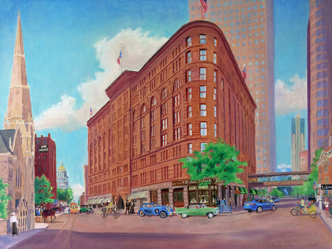Brown Palace 125th Anniversary Painting