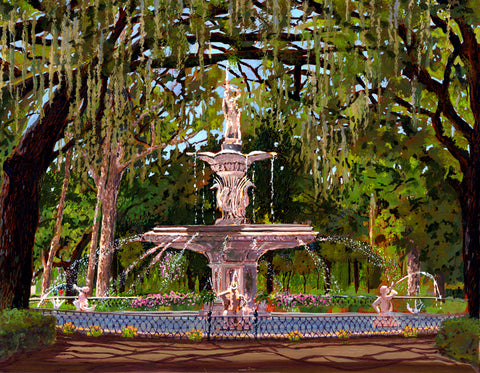 Forsyth Fountain, Savannah