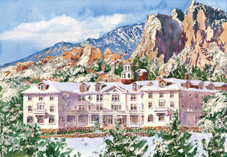 Stanley Hotel Snowfall