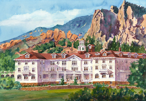 Stanley Hotel in the Summer